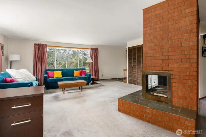 Enough room for a desk or play area to the left.