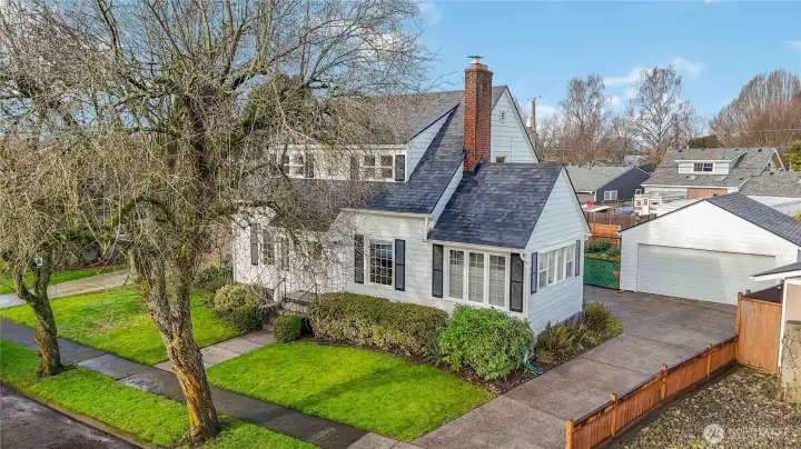 Detached 2 Car Garage- with Shop Space