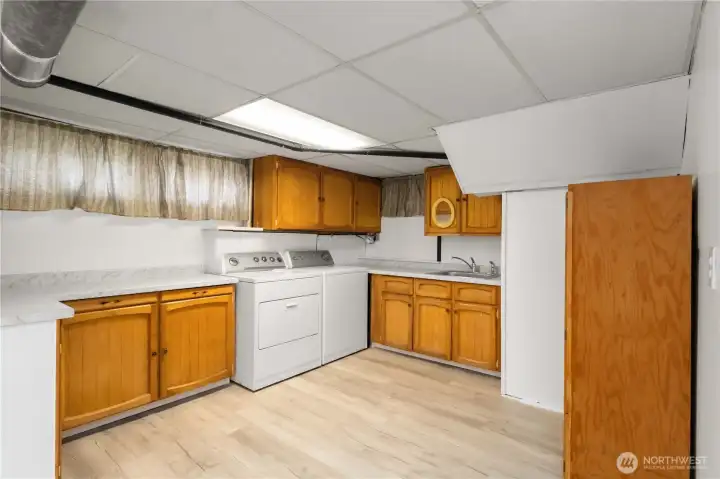Laundry Room in Basement
