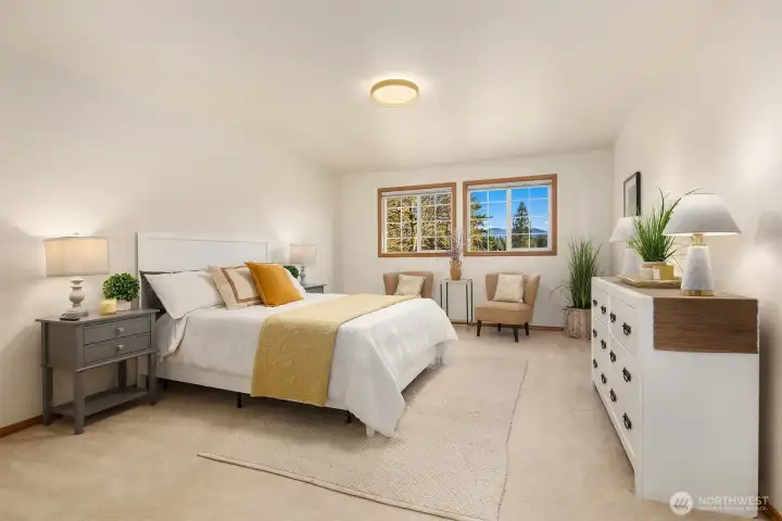 Spacious Primary Suite