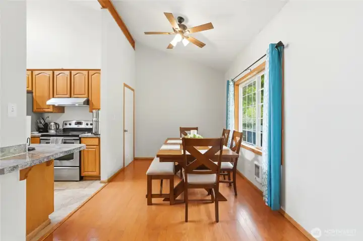 Real hardwood floors