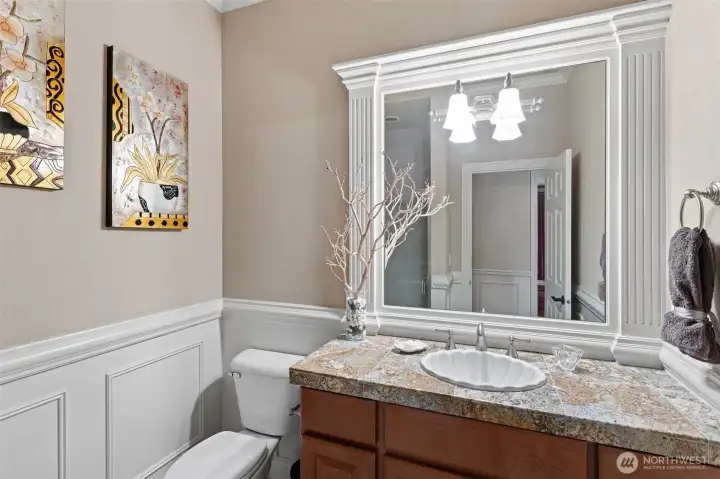 Shower on main floor