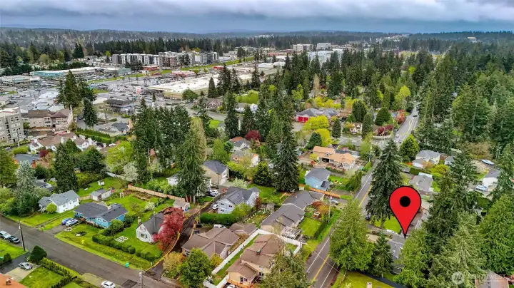 Near to Fred Meyer's and Light Rail.