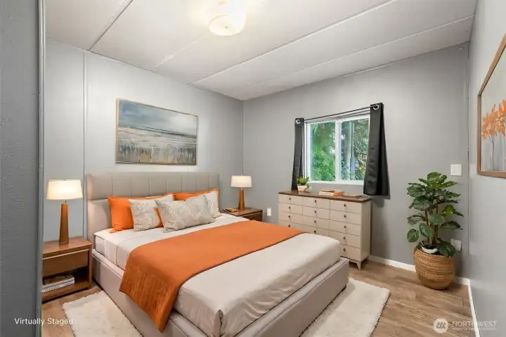 Bonus room ai furnished staged