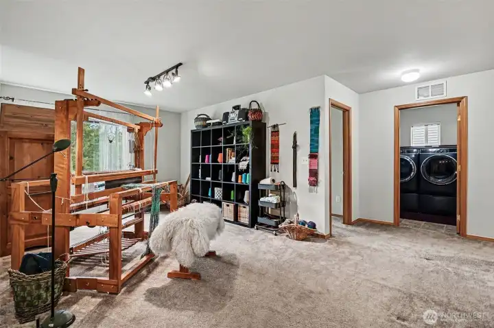 2nd loft area on upper level.