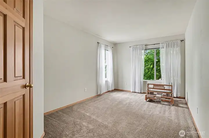 2nd guest bedroom, also with walk in closet