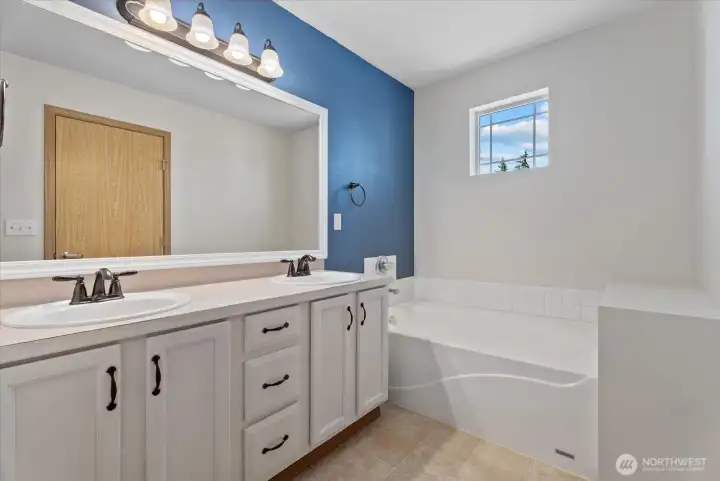 Primary bathroom suite