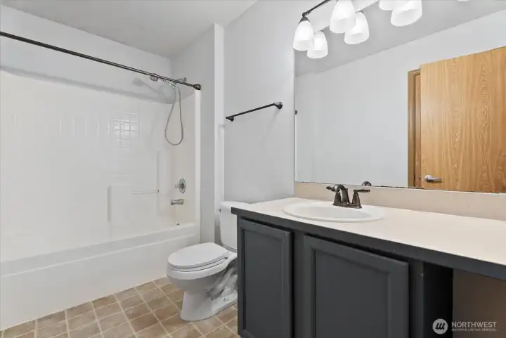 Main bathroom upstairs