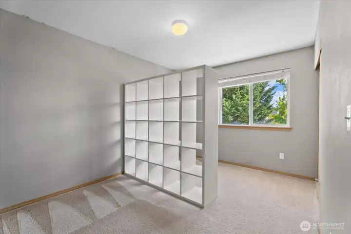 HUGE bedroom 4 - could be converted into workout room, craft room, bunk bed room