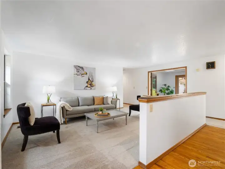 Beautifully Refreshed Family Room Beautifully Refreshed Family Room