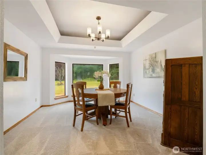 New Lighting Brightens This Elegant Dining Space New Lighting Brightens This Elegant Dining Space