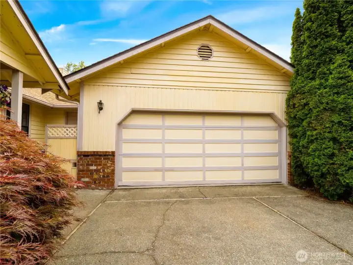 Attached two car garage Attached two car garage