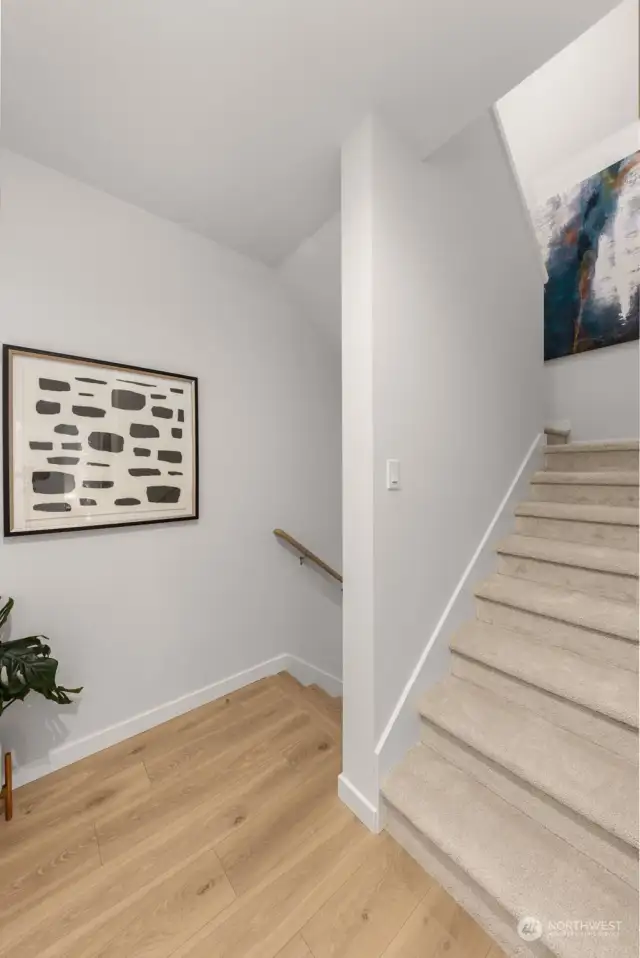 A simple, elegant staircase that leads you to new possibilities—modern design meets subtle sophistication.