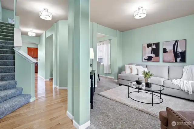 Living Room off of main entry