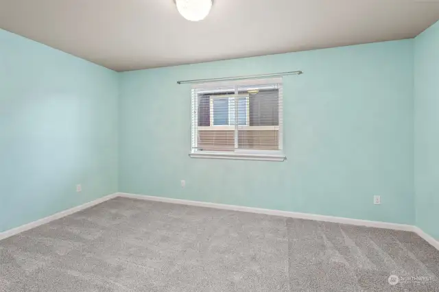 4th bedroom - wood blinds throughout the home.