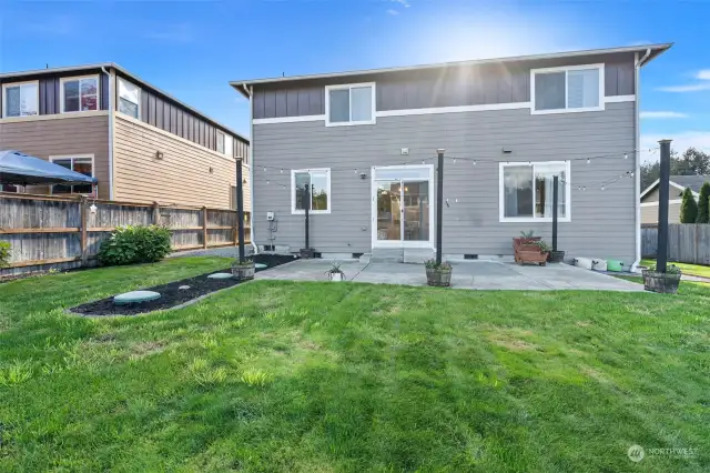 Beautiful oversized yard - room for recreation and gardening.