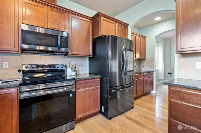 All appliances have been replaced this past year.