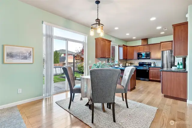 Space for casual dining