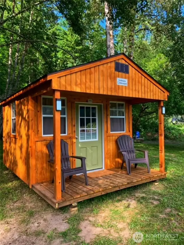 #2 Old Hickory 10'X10' w/ 4' porch. 2 bunk beds.