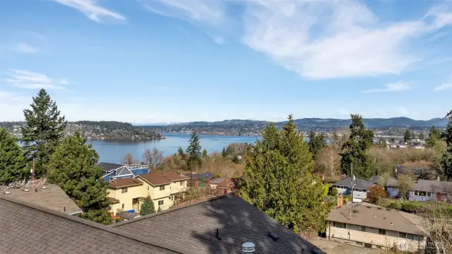 3 of 4 -- View from future front of 3-floor home’s roof deck, looking NE