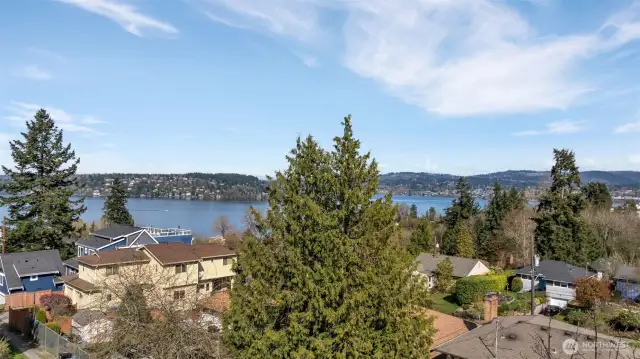 4 of 5 -- View from future back of 3-floor home’s roof deck, looking NE.