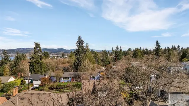 5 of 5 -- View from future back of 3-floor home’s roof deck, looking east.
