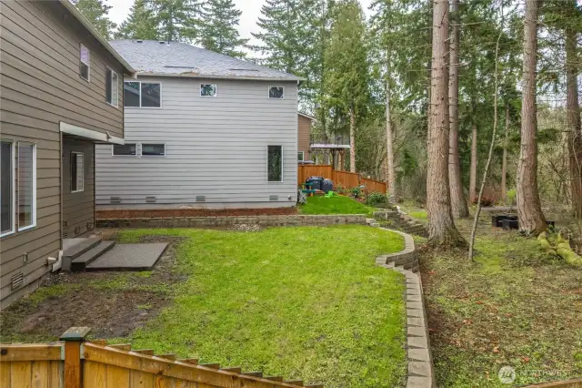 Low maintenance yard!