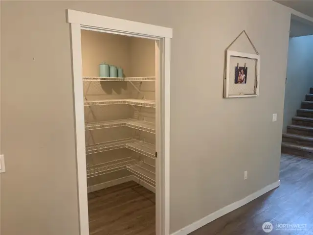 Large walk-in pantry