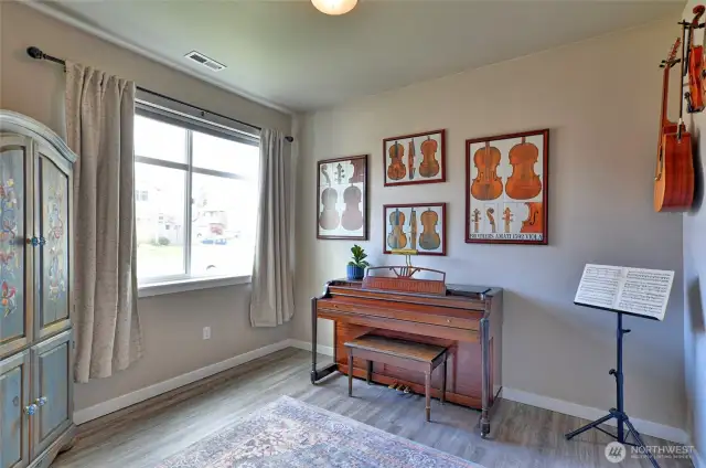 Den/office on main floor