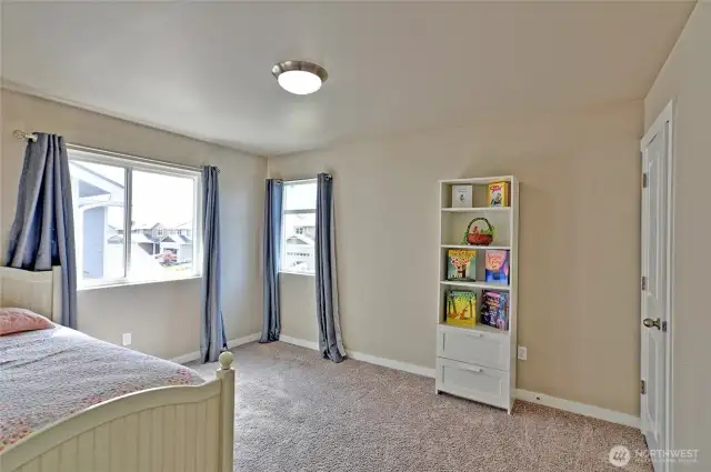 Bedroom 2 with large walk-in closet