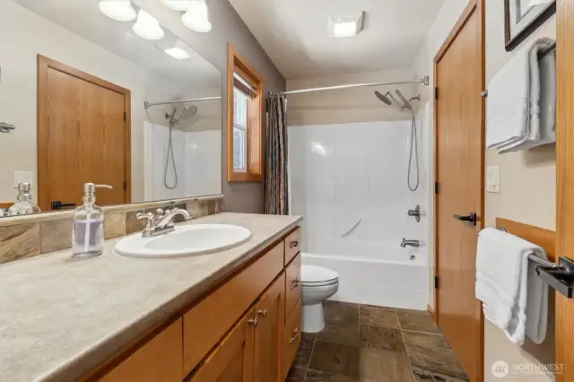 Main floor bathroom