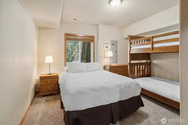 Extra room used as Bedroom #4- no closet