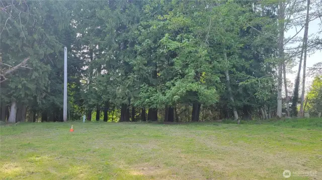 Center of cul-de-sac - Lot is to the left