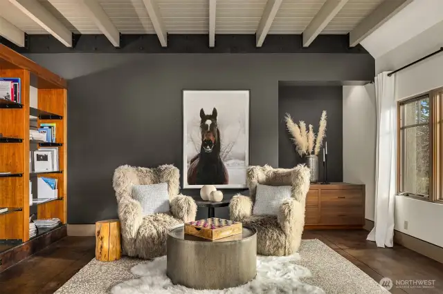 Library or sitting room