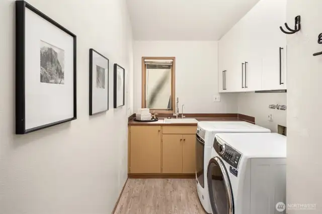 Laundry on Main Floor