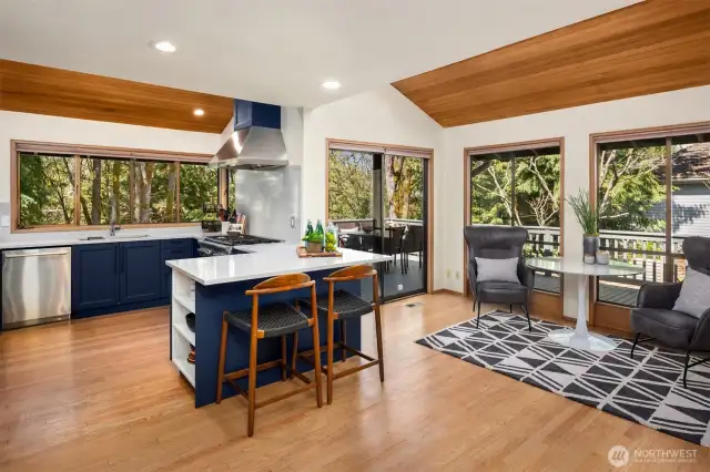Light filled Kitchen