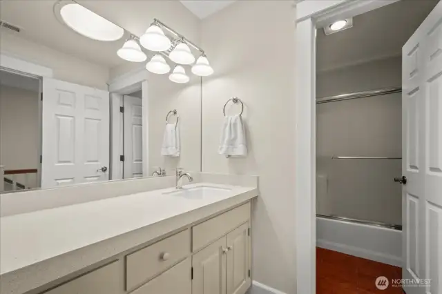 Hall Full Bathroom