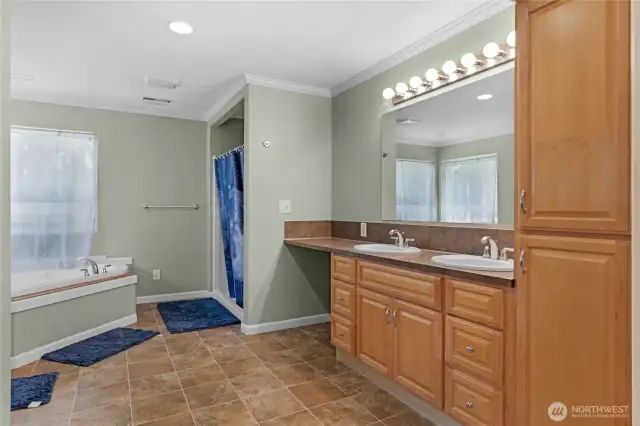 Master bathroom