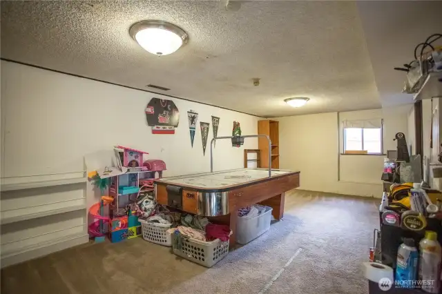 downstairs area