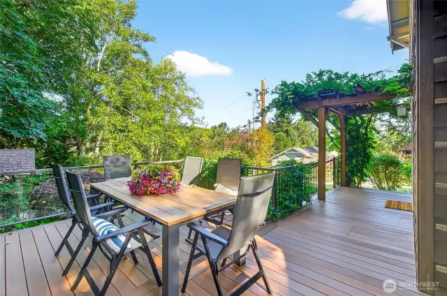 Great space for outdoor entertaining