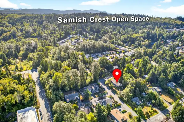 Located near Samish Crest Open Space