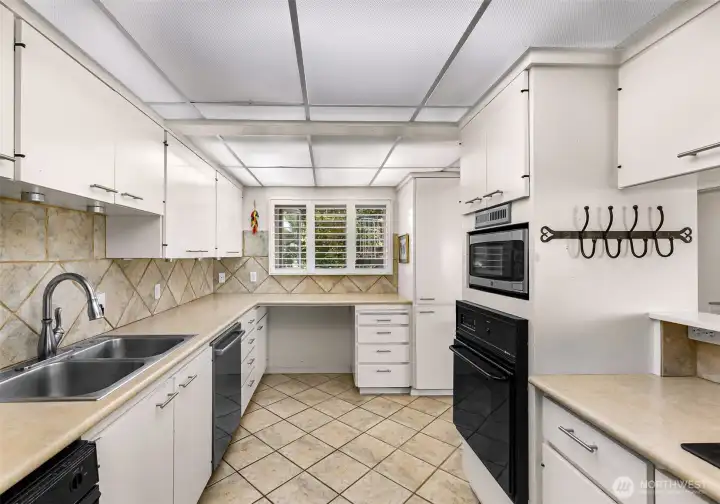 Bright and open kitchen