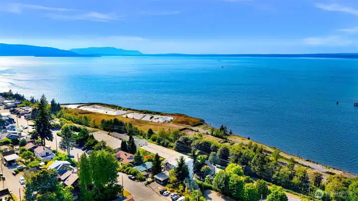 Breath taking views of Bellingham Bay!