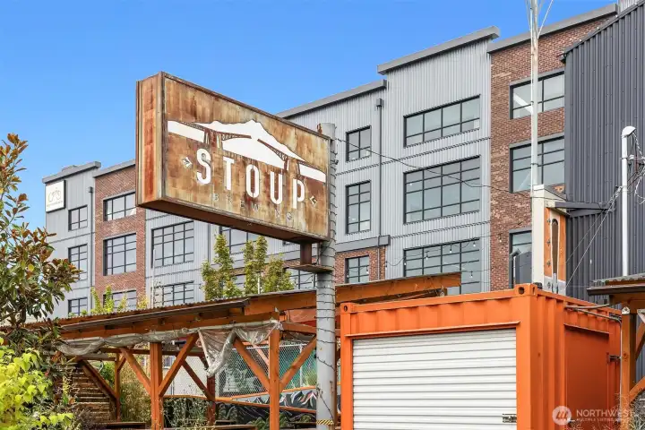Scenes from around Ballard - Brewery District/ Stoup Brewing