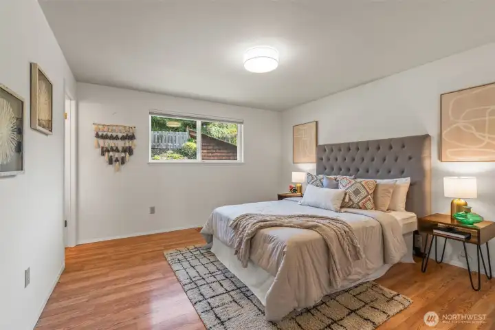 Primary bedroom.