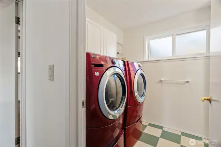 Laundry room.