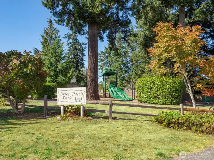 One block to Brier Patch Park!