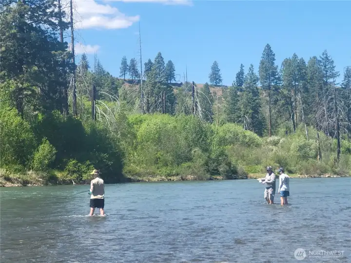 Fisherman casting for that perfect rainbow