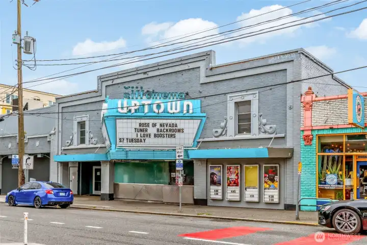 Enjoy world class films at Uptown SIFF Cinema