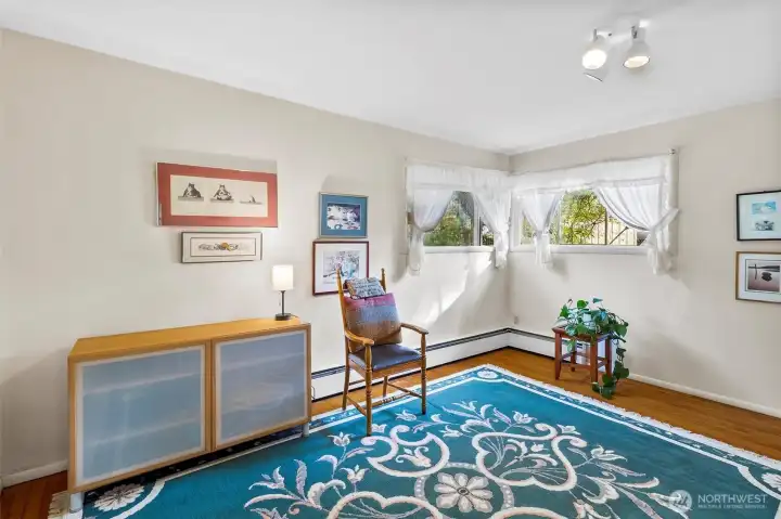 Bedroom #2 with flexible use, offering comfort, light, and privacy. Perfect for home office or nursery.